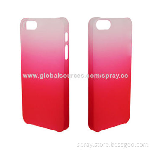 Gradual Change Cases for iPhone 5/5S, Available in Various Colors, Scratch and Impact-resistant